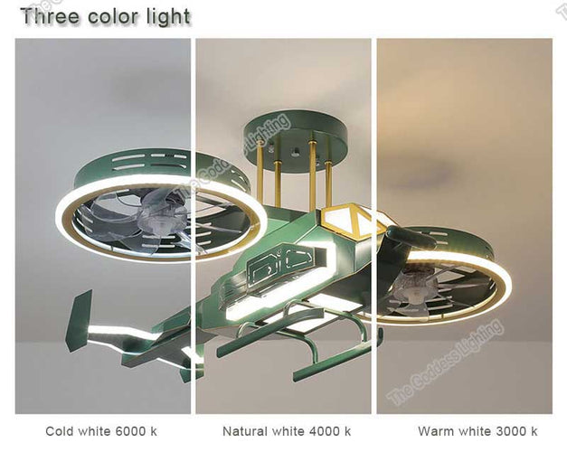 AirPlane LED Chandelier Ceiling Lamp Decor Light