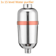 Load image into Gallery viewer, 15 Level Bathroom Shower Filter Bathing Water Filter Purifier Water Treatment Health Softener Chlorine Removal Water Purifier - OZN Shopping
