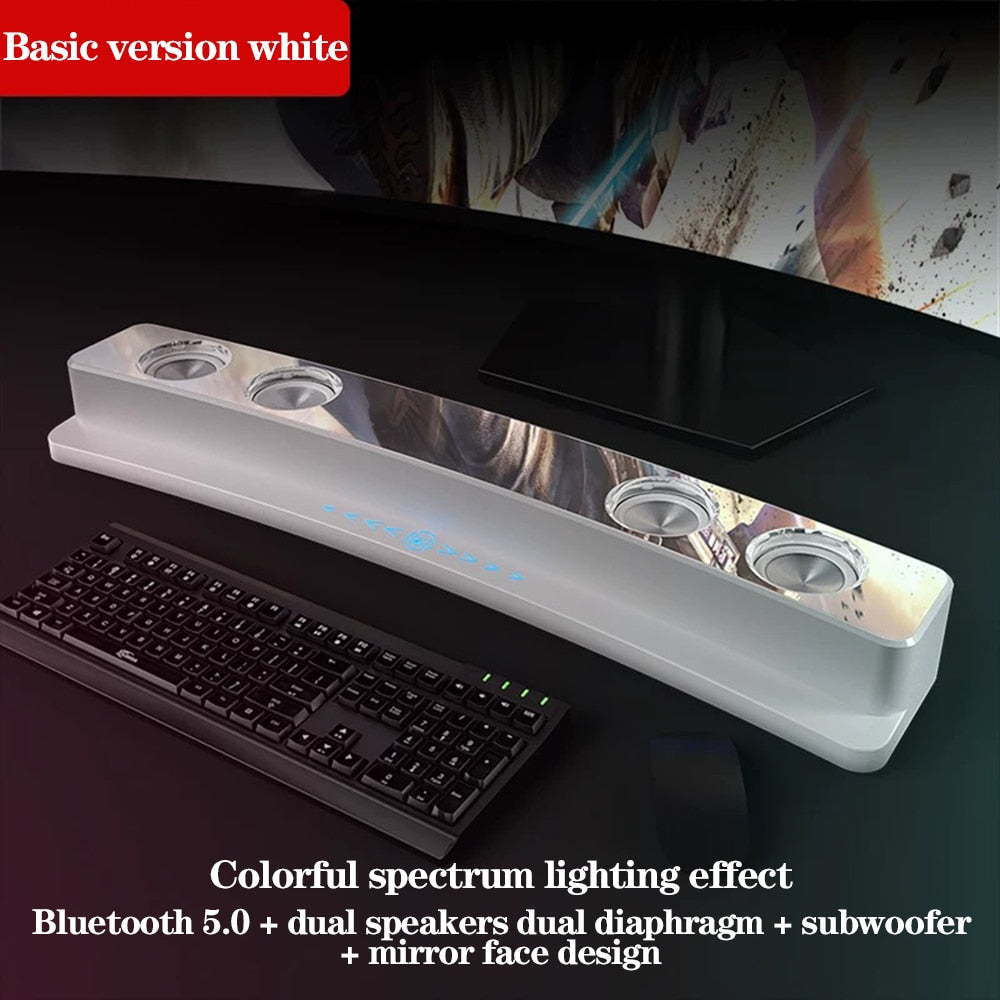 Bluetooth Wireless Game Speaker Soundbar -   Stereo Subwoofer - OZN Shopping