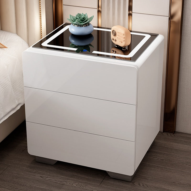 Modern Class Smart Drawer Side Table - OZN Shopping