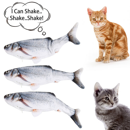 Cat Fish Electric USB Charging Simulation Fish Toys - OZN Shopping