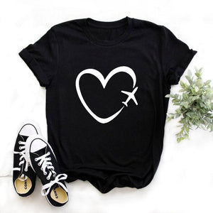 Heart Valentines T Shirt Couple Shirt - OZN Shopping