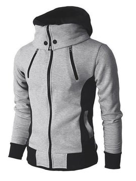 High Collar Winter Jacket Hoodie