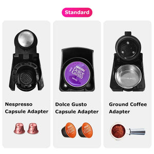 3 in 1 multiple Capsule Espresso Coffee Machine Espresso  Maker - OZN Shopping