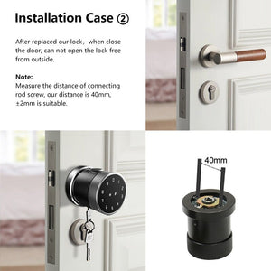 Hi-Tech Smart Lock Fingerprint Door Lock - OZN Shopping