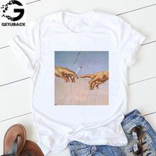 Load image into Gallery viewer, Heart Valentines T Shirt Couple Shirt - OZN Shopping

