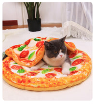 Load image into Gallery viewer, Pet Cushion Blanket Soft Velvet Pizza Egg Food Fruit Printed Dog Cats Sleeping Mat Winter Warm Blankets Pets Products - OZN Shopping
