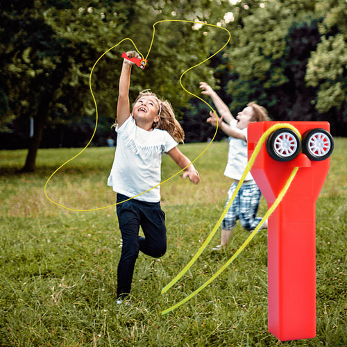 Funny Rope Launcher Thruster Interesting Fun Electirc Rope Gun Toy for Children Adults Rope Thruster - OZN Shopping