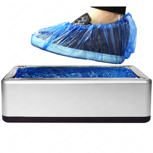 Automatic Shoe Cover Machine Intelligent Shoe Sleeve Tool Disposable Foot Cover Machine Shoe Film Device with cover*100pc - OZN Shopping