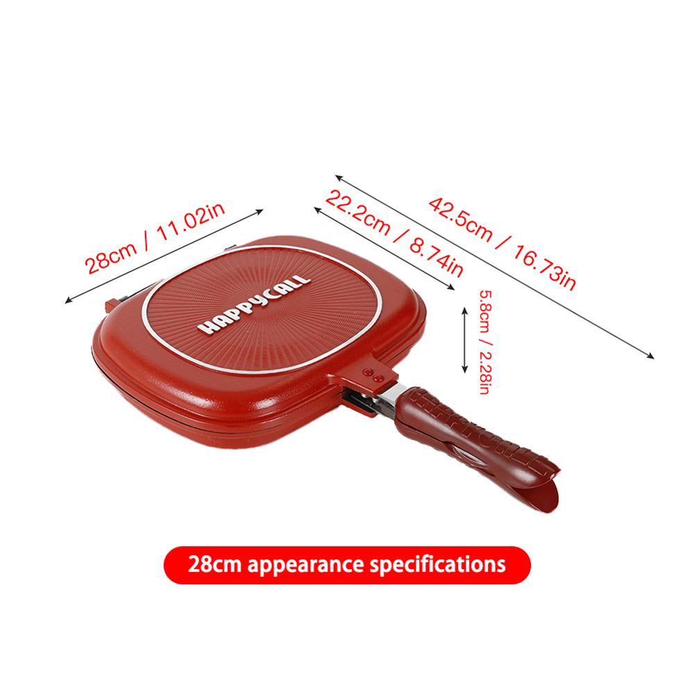 Frying Pan Non-Stick Double-Sided Cooking Ware - OZN Shopping