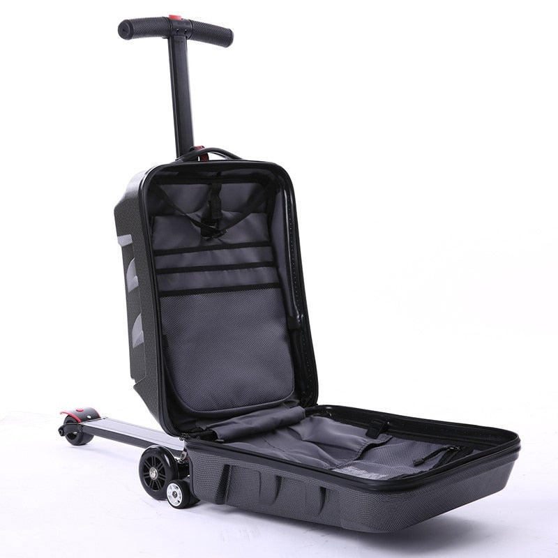 Scooter travel suitcase - travel backpack luggage on wheels - OZN Shopping