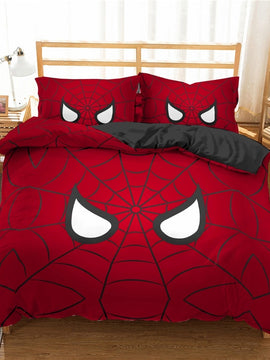 Spider Web Printed 3d Bedding Set Cartoon Home Decor Duvet Cover With Pillowcase For Bedroom Decoration Bedclothes