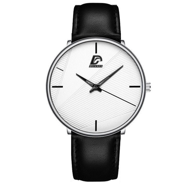 Fashion  Classic Black Men Watch - OZN Shopping