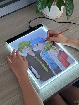 Led Drawing Copy Pad Board Children's  Educational Pad