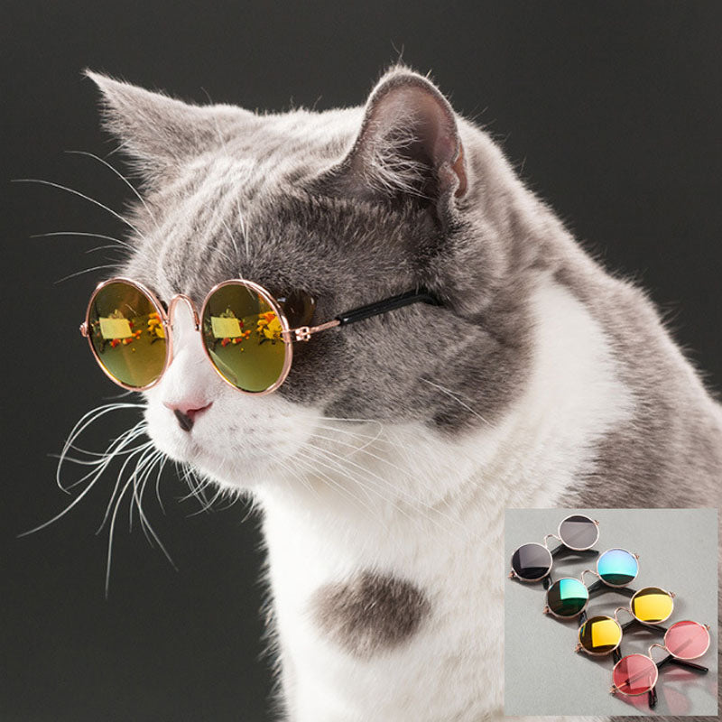 Pet Cat Glasses Dog Glasses Pet Products for Little Dog Cat Eye Wear Dog Sunglasses Photos Props Accessories Pet Supplies Toy - OZN Shopping