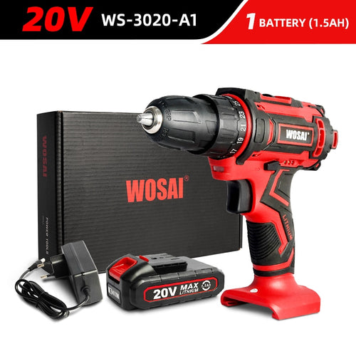 Cordless Drill Electric Screwdriver Mini Wireless Power Driver DC Lithium-Ion Battery 3/8-Inch - OZN Shopping