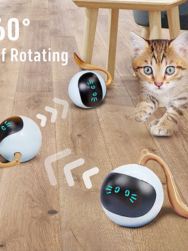 Rolling Automatic Smart Cat Ball Toys