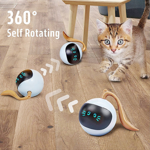 Rolling Automatic Smart Cat Ball Toys - OZN Shopping