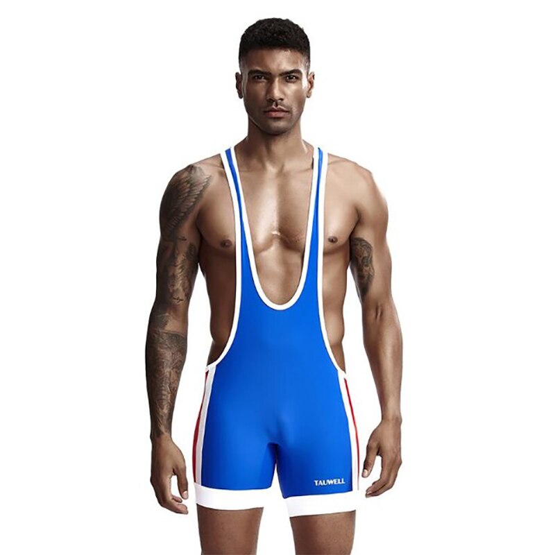 Men Undershirts Leotard Sports Wrestling Singlet Body Shaper Corset Bodysuits Underwear Bodybuilding Jumpsuits Shorts Plus Size - OZN Shopping