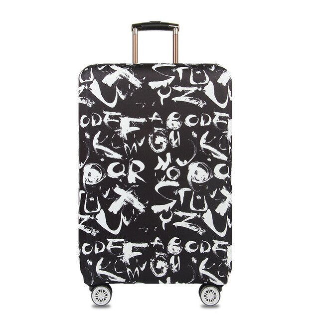 Rain Forest Color Luggage Protective Cover