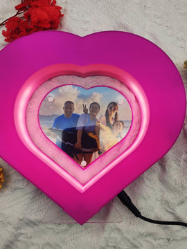 Heart shape magnetic floating photo frame, high tech levitating picture photo frame gifts