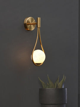 Class Modern Design Metal Wall Lamp