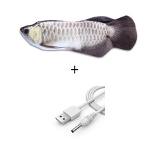 Load image into Gallery viewer, Cat Fish Electric USB Charging Simulation Fish Toys - OZN Shopping
