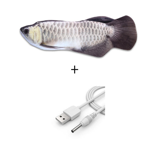 Cat Fish Electric USB Charging Simulation Fish Toys - OZN Shopping