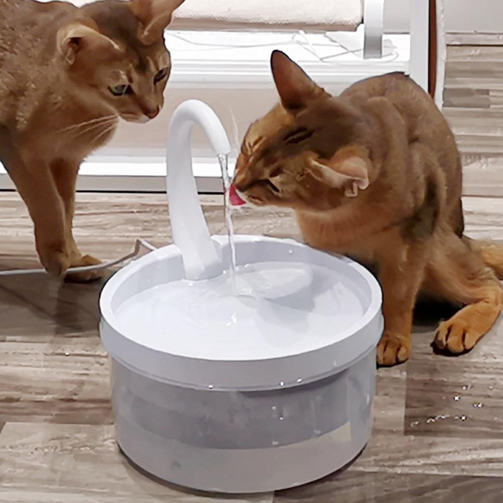 2L Pet Water Fountain Swan Neck Pet Cat Dog Automatic Drinking Fountain Water Dispenser For Cats Dogs - OZN Shopping