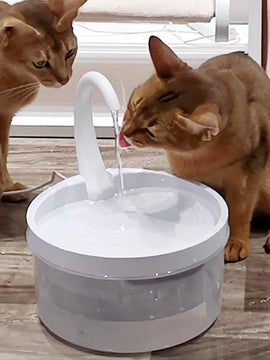 2L Pet Water Fountain Swan Neck Pet Cat Dog Automatic Drinking Fountain Water Dispenser For Cats Dogs