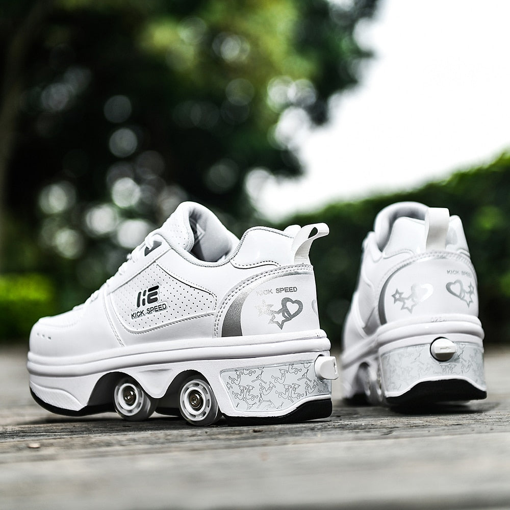 Flash Shoes Roller Skates