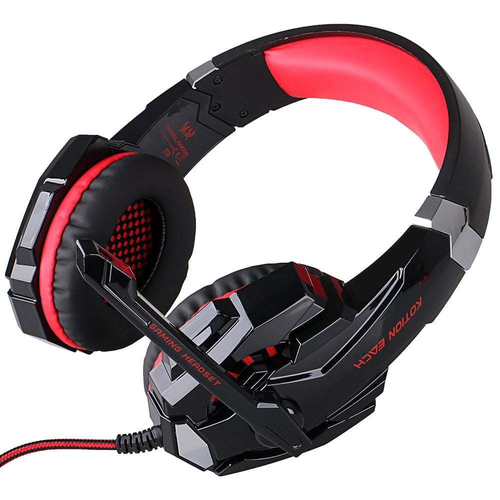 Gaming Headset Headphones Deep bass Stereo  Earphones with Microphone - OZN Shopping