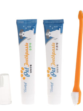 Cat Tooth Brush + Tooth paste Oral Hygine Kit / Pets & Dogs