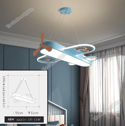 AirPlane LED Chandelier Ceiling Lamp Decor Light