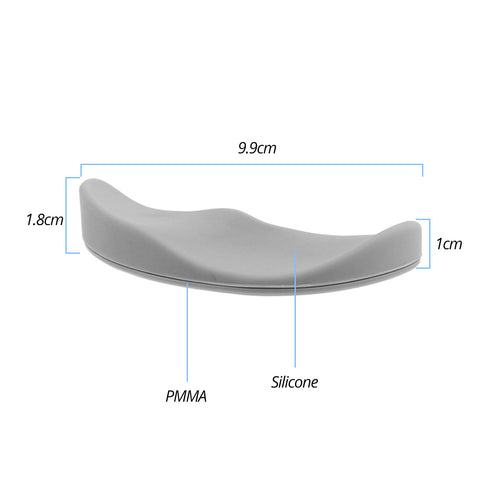Ergonomic Handguard Mouse Pad G80 Silicon Gel Non-Slip Streamline Wrist Rest Support Mat Computer Mousepad For Office Gaming PC - OZN Shopping