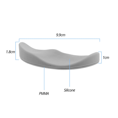 Ergonomic Handguard Mouse Pad G80 Silicon Gel Non-Slip Streamline Wrist Rest Support Mat Computer Mousepad For Office Gaming PC - OZN Shopping