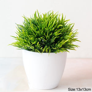 Artificial Plants Bonsai Small Tree Pot