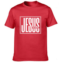 Load image into Gallery viewer, Jesus Is King Print Men Summer T-shirt Gods Faith - OZN Shopping
