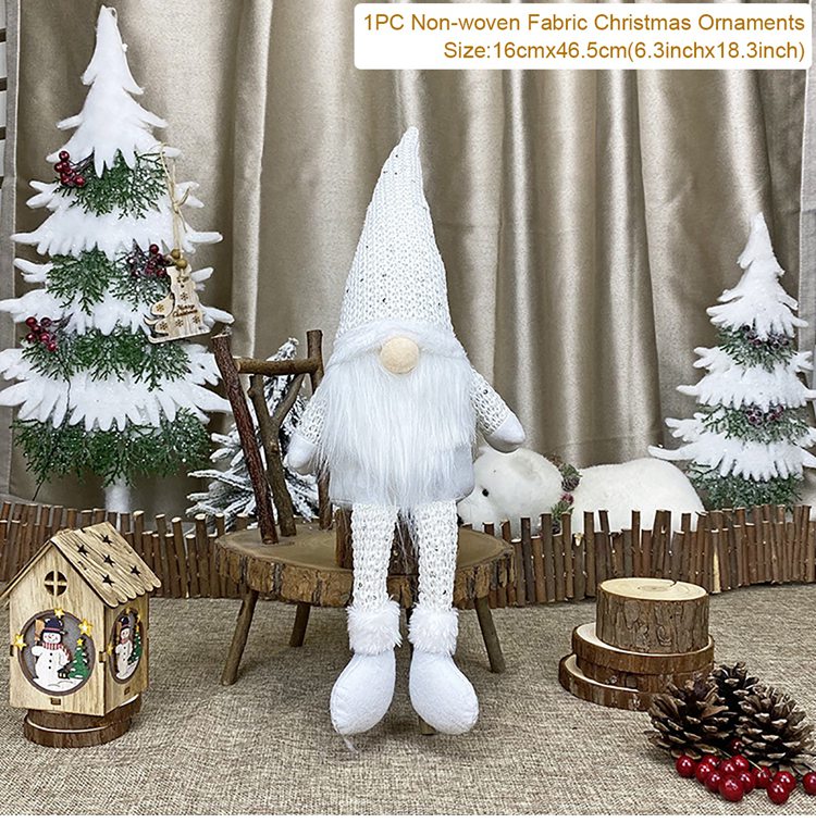 Dwarfs Gnome Christmas Faceless Doll Merry Christmas Decorations For Home Cristmas Ornament Xmas Navidad Natal New Year 2022 - OZN Shopping