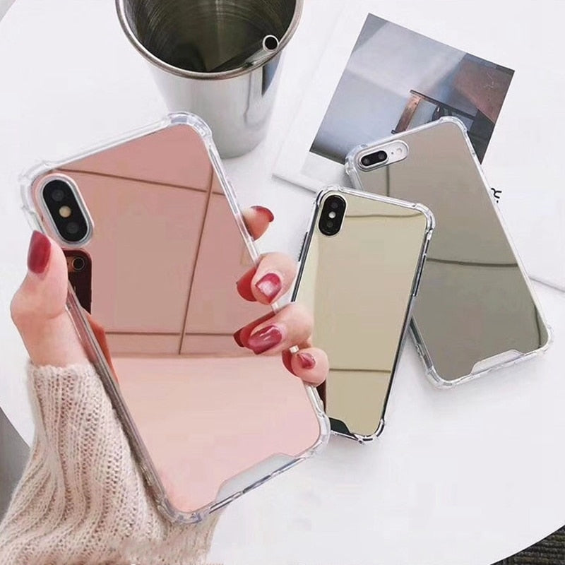 Luxury Clear  Mirror Iphone Case - OZN Shopping