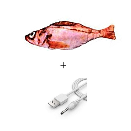 Cat Fish Electric USB Charging Simulation Fish Toys - OZN Shopping