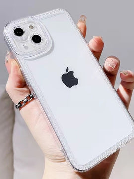 Glitter Diamond Pattern Phone Case for iPhone Cover