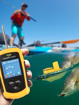 Portable  Fish Finder  - ( Echo Sounder  Sonar Depth Ocean, Lakes &  River)