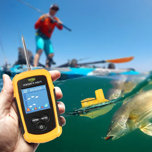 Portable  Fish Finder  - ( Echo Sounder  Sonar Depth Ocean, Lakes &  River) - OZN Shopping