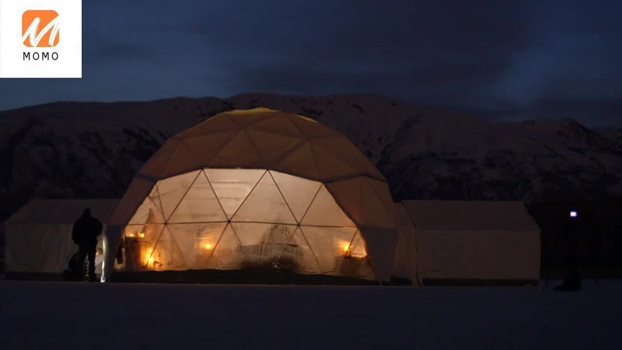 Outdoor Camping Luxury Dome Tent Garden Igloo House With Insulation