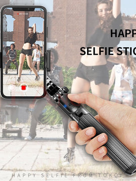 Bluetooth Handheld Gimbal Stabilizer Mobile Phone Selfie Stick Holder Adjustable Selfie Stand