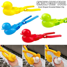 Load image into Gallery viewer, Duck Shaped Snowball Maker Clip  Mold Tool  Fun Sports Toys - OZN Shopping
