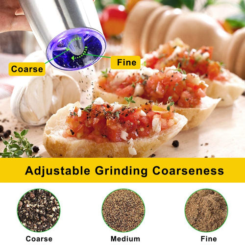 Electric Automatic Salt and Pepper Grinder  Kitchen Tools