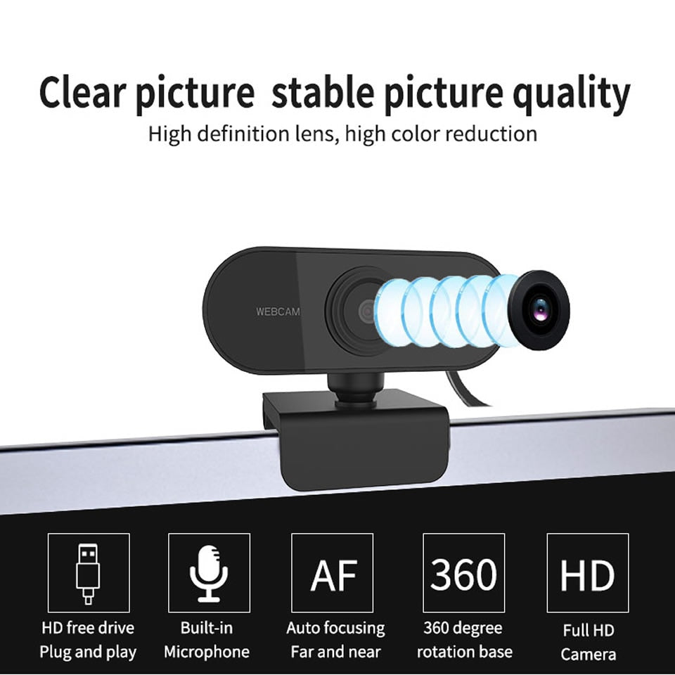 HD Webcam PC Laptop Camera - OZN Shopping
