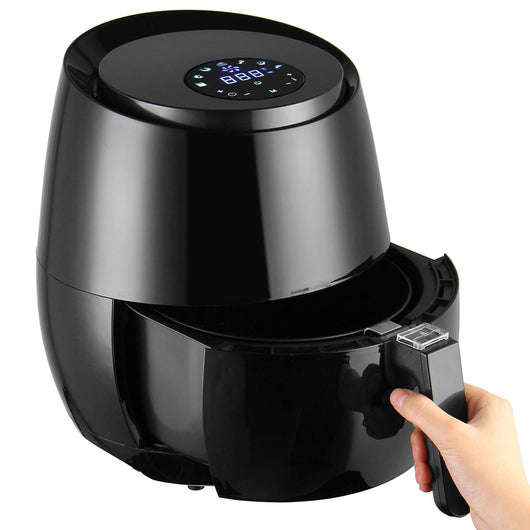 Air Fryer Eletric Air Frier 5.2L Deep Fryer Air Fryer with Digital LED Touch Screen Timer Temperature Control 3 Type - OZN Shopping